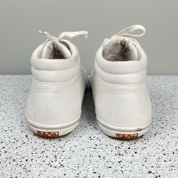 Taos Top Star Womens Shoes Size‎ 10 White Canvas Mid Top TPS-13668 - Picture 7 of 9